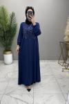 Rüveyda Abiye Elbise İndigo İndigo
