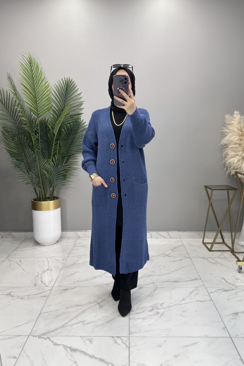 Azize Hırka İndigo İndigo