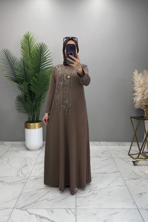 Yağmur Elbise Vizon Vizon