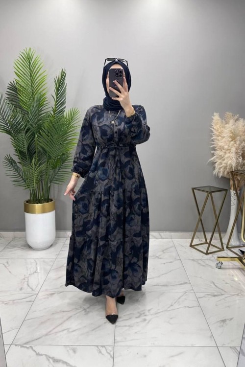 Aygün Elbise Lacivert  Lacivert