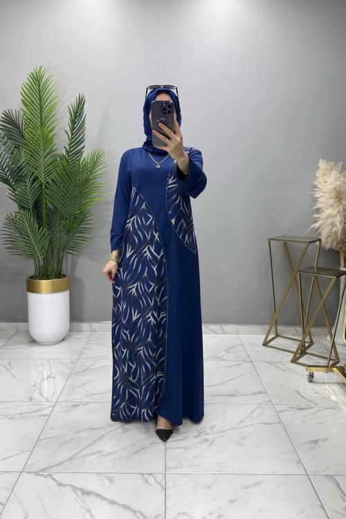 Gözde Elbise İndigo İndigo