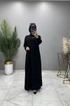 Gönül Elbise Siyah Siyah