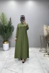 Gönül Elbise Haki Yeşil Haki