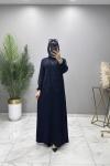 AJDA ABİYE ELBİSE LACİVERT  Lacivert