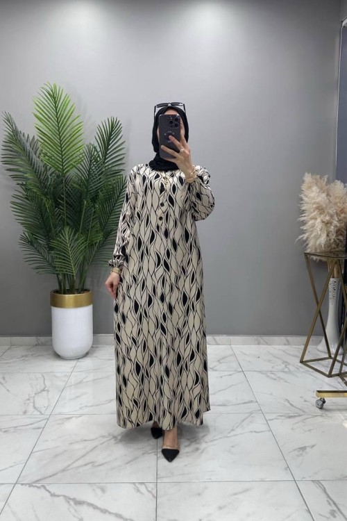 Firuze Elbise Vizon Vizon