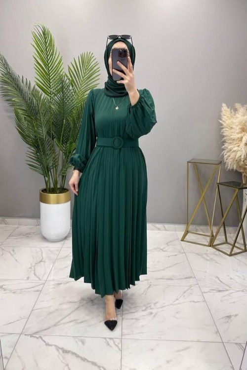 Ceyda Elbise Zümrüt  Zümrüt