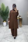 Seda Takım Kahve Kahverengi