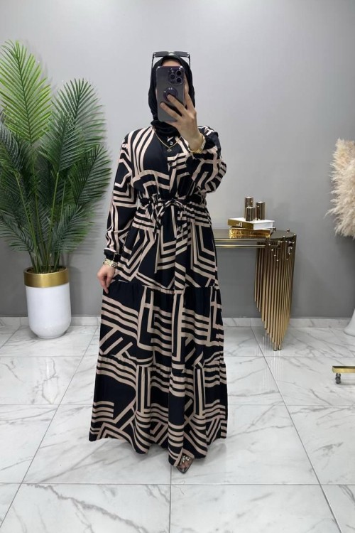 Minel Elbise Vizon Vizon