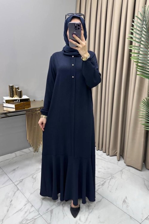 Aysel Elbise Lacivert Lacivert