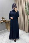 Aysel Elbise Lacivert Lacivert