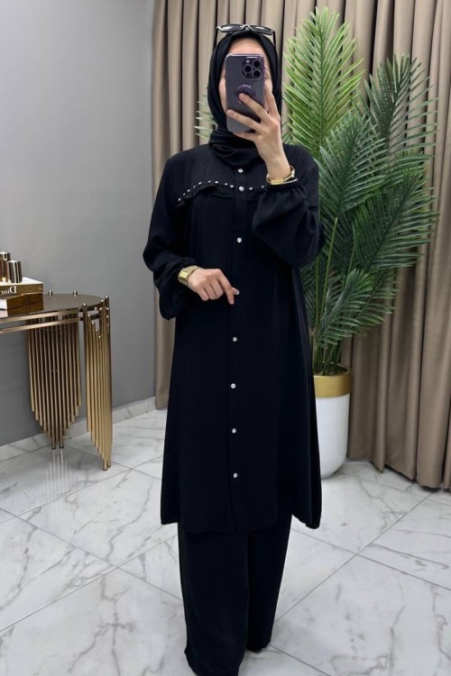 Göksu Takım Siyah Siyah