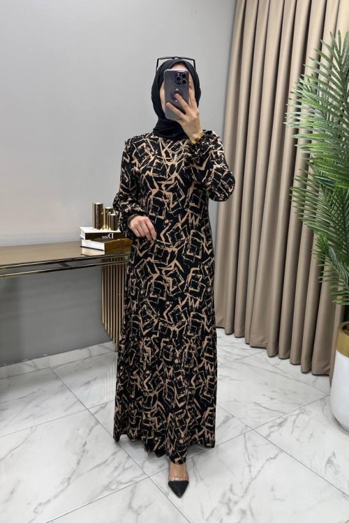 Balın Elbise Vizon Vizon