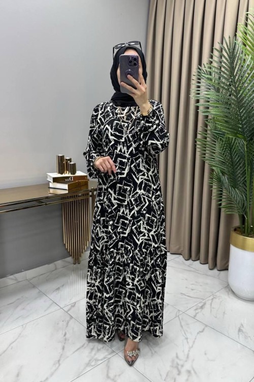 Balın Elbise Siyah Siyah