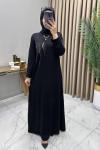 Rengin Elbise Siyah Siyah