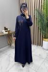 Rengin Elbise Lacivert  Lacivert