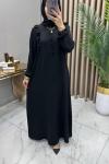 Sedef Elbise Siyah Siyah