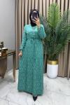 Çiğdem Elbise Mint Mint Yeşili