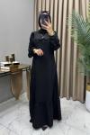 Masal Elbise Siyah Siyah