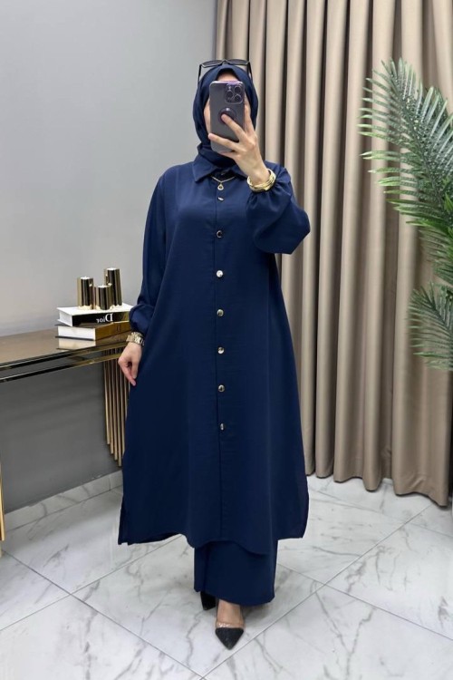 Elçin Takım Lacivert  Lacivert