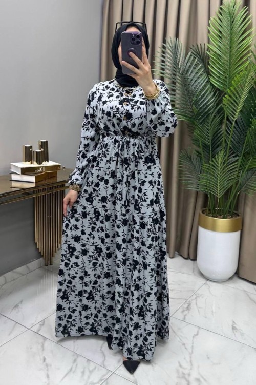 Didem Elbise Gri Gri