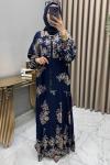 Hürrem Elbise Lacivert  Lacivert