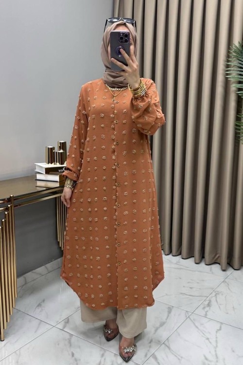 Boncuk Takım Turuncu Turuncu