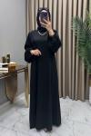 Mila Elbise Siyah Siyah