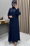 Ecmel Elbise Lacivert  Lacivert