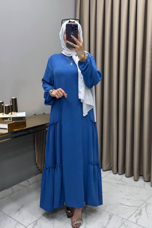 Cansel Elbise İndigo İndigo