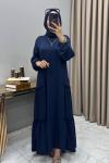Cansel Elbise Lacivert  Lacivert