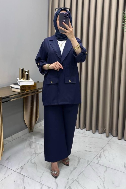 Sibel Takım Lacivert  Lacivert