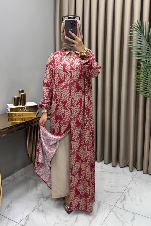 Sevilay Takım Bordo  Bordo