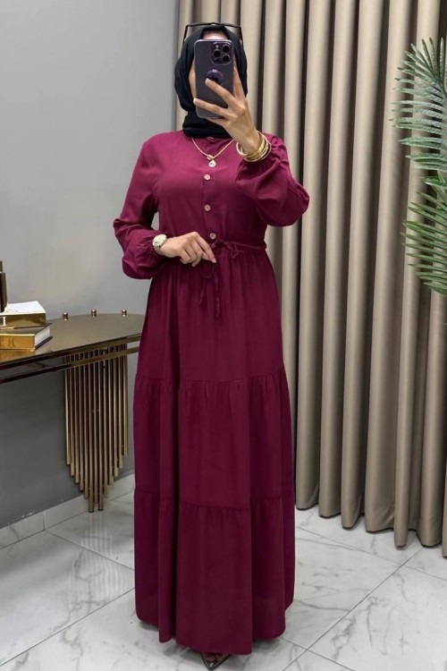 Yaren Elbise Bordo Bordo