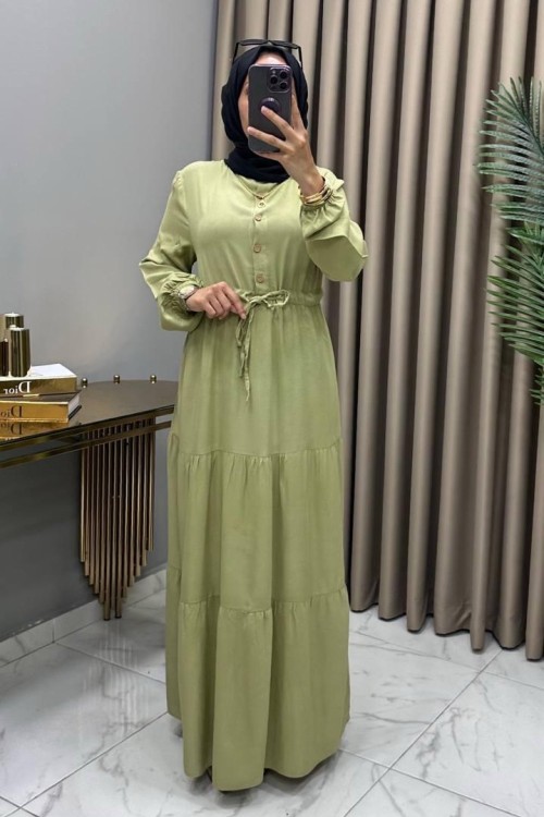 Yaren Elbise Mint Mint Yeşili