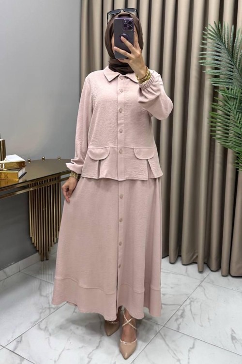 Sevcan Takım Taş Taş Rengi