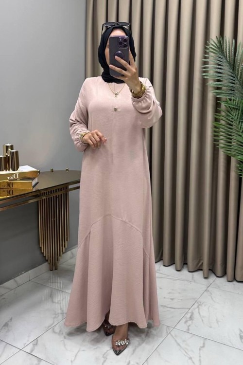 Tuğçe Elbise Taş  Taş Rengi