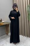 Robadan Elbise Siyah Siyah
