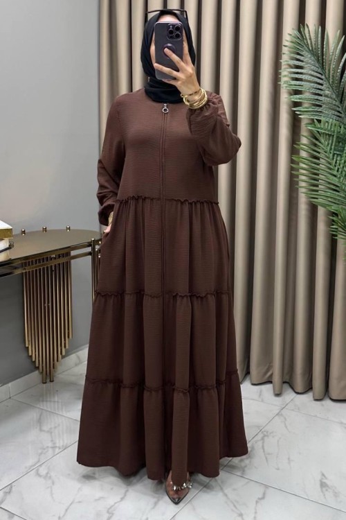 Kayra Ferace Kahve Kahverengi