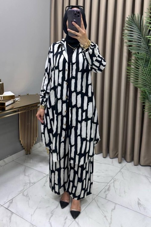 Şenay Takım Siyah  Siyah