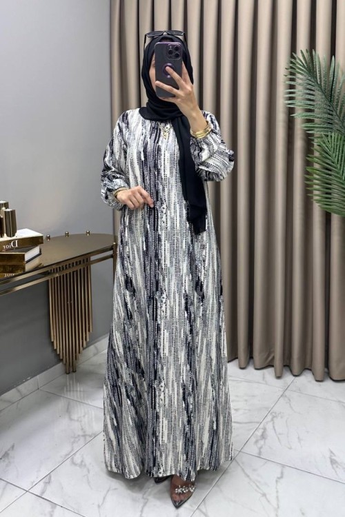 Sıla Elbise Siyah Siyah