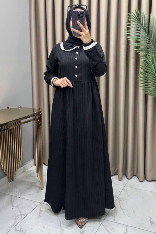 Aymira Elbise Siyah Siyah