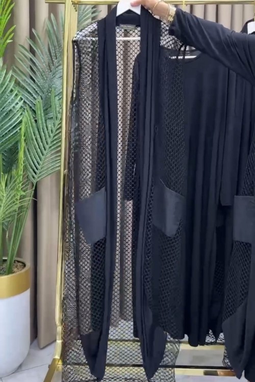 File Yelek Siyah Siyah