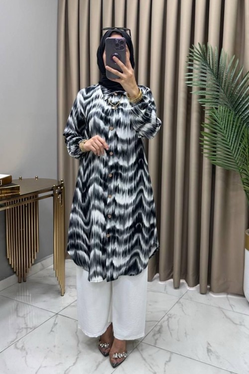 Berre Tunik Siyah Siyah