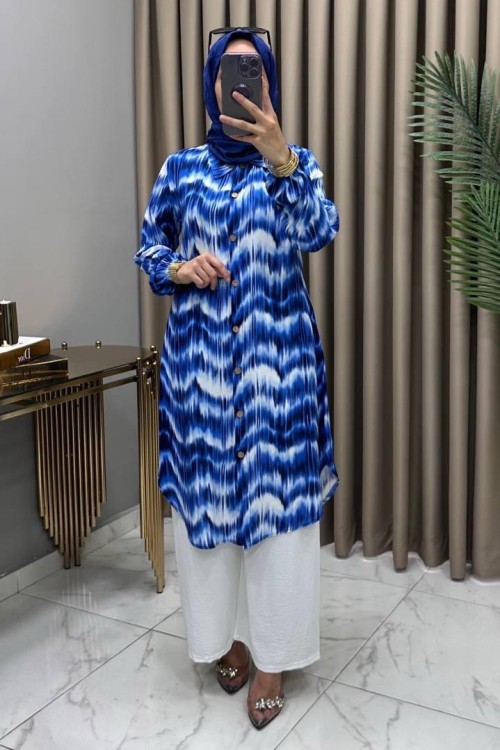 Berre Tunik İndigo İndigo