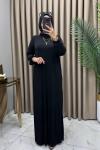 Asude Elbise Siyah Siyah
