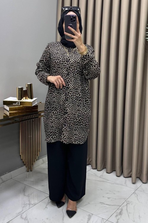 Binnur Takım Siyah Siyah