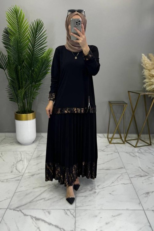 Deren Takım Siyah Siyah