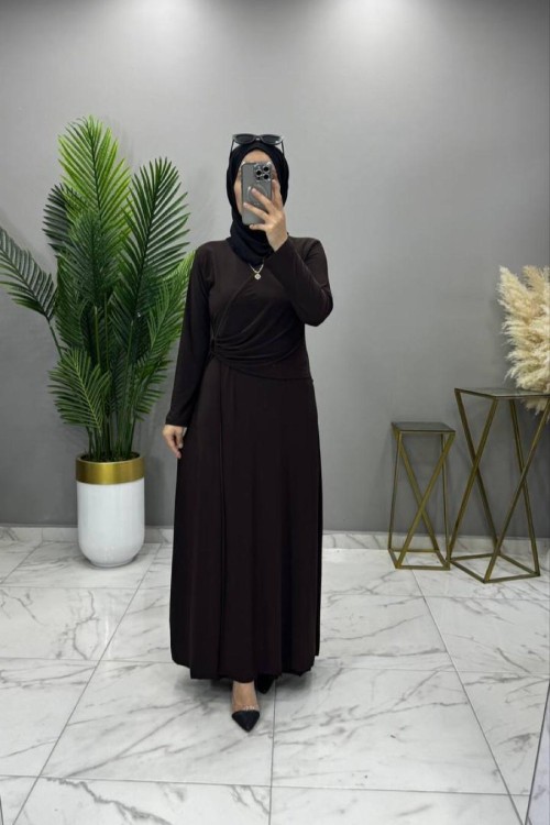 Benan Elbise Kahve Kahverengi