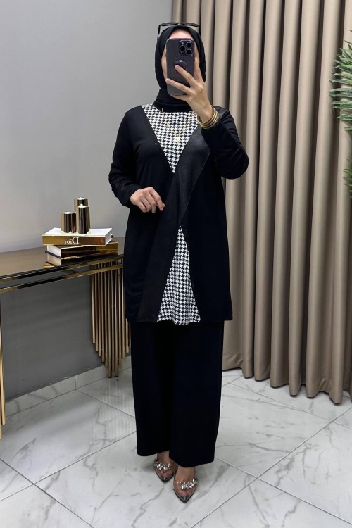 Berfin Takım Siyah Siyah