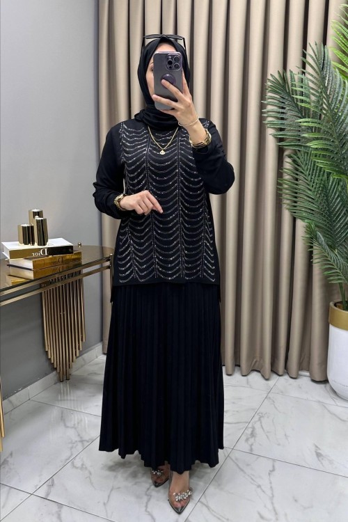 Mısra Takım Siyah Siyah